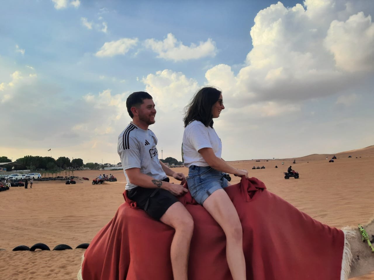 Luxury desert safari experience in the Dubai dunes