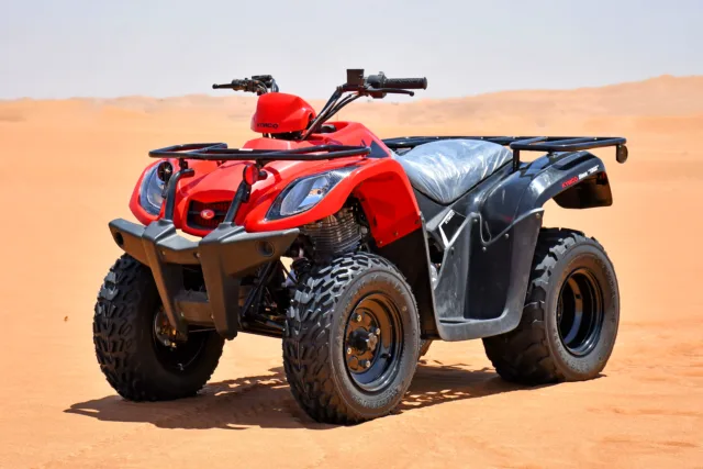 Quad Biking in the Dubai Desert